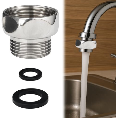 Chrome Shower Hose Connector,G3/4 Female to G1/2 Male,Shower Hose Reducer Adaptor Connection for Shower Hose and Tap Connections