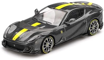 BBR Models BBRFER64009 - Ferrar. 812 Grigio Competizione 2024 - Maßstab 1/64 - Modellauto