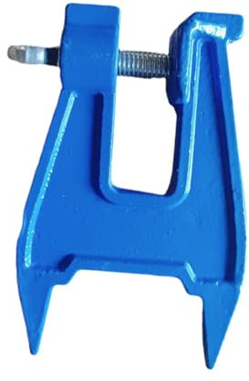 Chainsaw Filing Vise Portable Stump Clamp Chainsaw Filing Clamp for Precise Chain Sharpening and Maintenance in Red