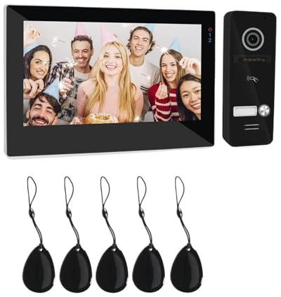 WAFOHSR 7-Zoll-Wireless-WiFi-Smart-IP-Video-Türsprechanlage Zwei Wege Audio(1M1D)