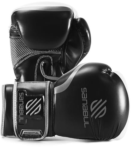 Sanabul Gel Boxhandschuhe, fur Kickboxing, Mauy Thai, Boxsack, Sparring, MMA - Handschuhe fur Männer und Frauen 8 10 12 14 16 oz