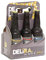 Birra Artigianale Cruda Italiana DELìRA - Confezione 6 Bottiglie 33CL - 2 Lager bionda, 2 Lager rossa, 2 Weiss - Prodotta Da I.C.B. Italian Craft Brewery