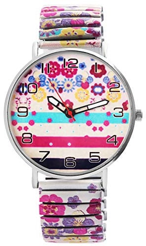Donna Kelly Damen – Uhr Zugarmband Metall Comfort Line Analog Quarz 1700048