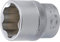BGS 2423 | Douille pour clé, Super Lock | 12,5 mm (1/2) | 23 mm