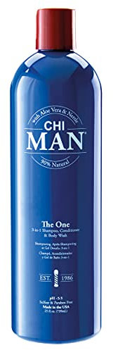 CHI Man The One 3-in-1 Shampoo, Conditioner & Duschgel, 739 ml
