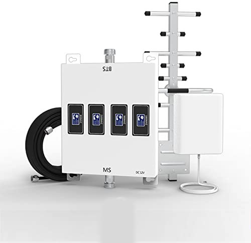 GUOZ Four Band LTE 800 900 1800 2100 Amplificatore Cellulare Signal Booster gsm 2G 3G 4G ripetitore Phones Mobile 850 3G LTE 2600 4G,800 900 18002100