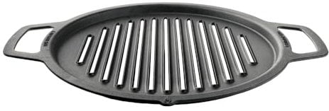 Solo Stove Gusseisen-Grillrost für Feuerschale Bonfire und Yukon | Grillplatte für Feuerstelle, Umbau von Feuerstelle zu Grill, Zubehör für Outdoor Feuerschale, Kochoberfläche: Ø 45 cm, 7,7 kg