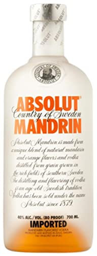 3 × Vodka Absolut Mandrin (Caja de 3 Botellas de 70 cl)