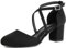 Greatonu Scarpe col Tacco Donna Eleganti Decollete a Cinturini Incrociati Punta Chiusa Sandali con Tacco da Sposa Decolte Tacco Medio Largo