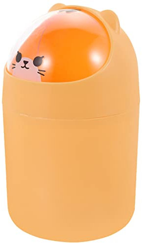 Zerodeko Mini Poubelle De Bureau Avec Couvercle – Poubelle Pour Petits Espaces Idéale Pour Le Bureau