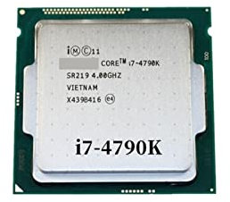 componenti per computer Core I7-4790K I7 4790K 4.0 GHz Quad-Core Eight-Thread CPU Processor 88W 8M LGA 1150 Precisione di fabbricazione
