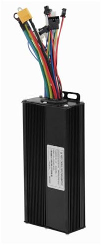 Zhwkelvs 36/48V/52V E-Bike 40A 1500/2000W DREI-Sinuswellen-Bürstenloser Controller für Elektrofahrrad, Dreirad, E-Bike, E-Scooter