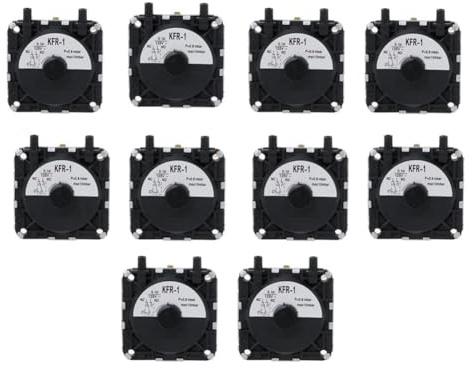 KEALBAUS Druckschalter für Heizung, Universal-Gas, KFR-1, Druckschalter-Set für Wandkessel, 10-teilig