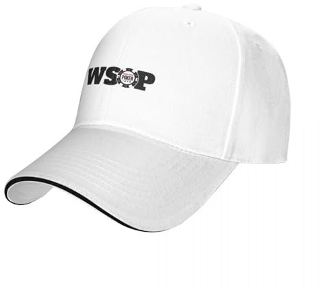 CIZIEOE Baseballmütze Basecap WSOP Kostenlose Chips Cap Baseball Cap Sonnenhut Frauen Strandmode Männer