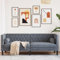 Hommdiy Chesterfield Sofa,Couch mit Armlehnen Rückenlehne Stützbeine, Polstersofa für Wohnzimmer, Couchgarnitur, Kunstleder Dunkelgrau,3-Sitzer