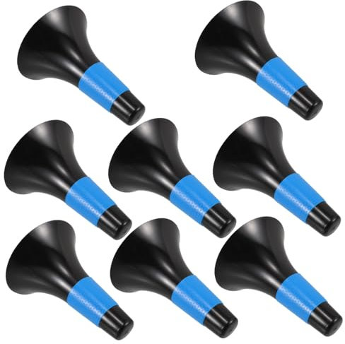 MUELODSIC 8 Pièces Cônes d'exercice Marqueurs pour Basket-Ball Et Football Cônes Plastique Résistants pour Entraînement Sportif