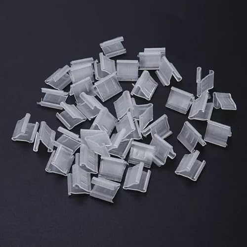 100 Pcs Transparent Balloon V-shaped Clip Plastic V-shaped Balloon Clip Wedding Wedding Party Halloween Creative Sealed Decorations Tape, Adhesives & Fasteners
