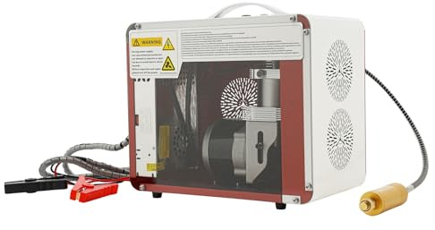 Compressore, pompa a compressione dell'aria da 350 W, compressore d'aria compressore, pompa compressore per gonfiare bombole subacquee, pneumatici ad alte prestazioni, test condotto