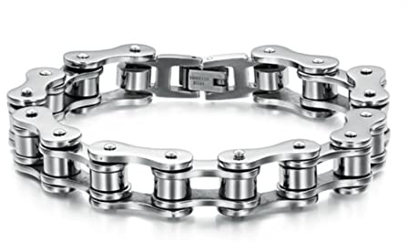 Mode Vintage Männer Schmuck Titan Stahl Vintage Fahrrad Kette Armband Für Männer Geschenk