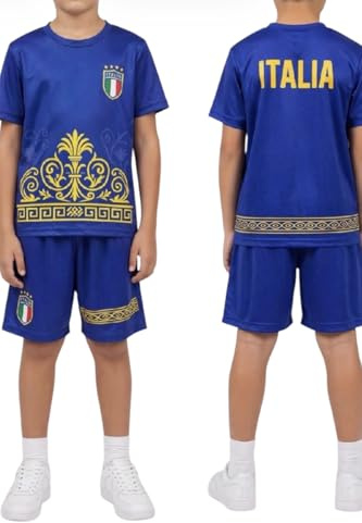 Fußballtrikot und Shorts (4-14 Jahre), Sommerausrüstung für Training und Schule