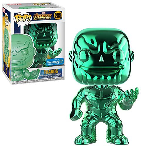 Funko POP! Marvel Avengers Infinity War - Green Chrome Thanos Exclusive