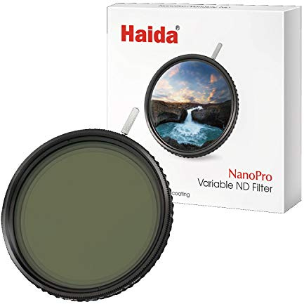 Haida HD4221-67 NanoPro Filter MC Vari ND8 bis ND1000 3 Stop auf 10 Stop Neutral Dichte 67 mm