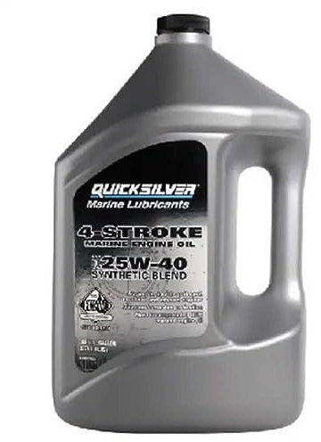 Quicksilver 25 W-40 Synthetisches Öl für 4-Takt-Motoren Mercury Mercruiser