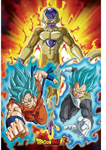 ABYSTYLE - Dragon Ball Super - Poster - Golden Freezer (91,5x61 cm)