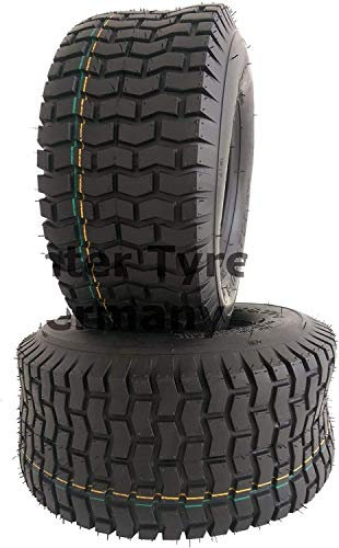 2x 16x6.5-8 s2101 Narubb S2101 - Neumáticos para cortacésped (2 unidades, 16 x 6,5-8, 4 capas, para tractor cortacésped)