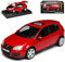 Cararama Volkwagen Golf V G-T-I Rot 5 Türer 2003-2008 1/24 Modell Auto mit individiuellem Wunschkennzeichen