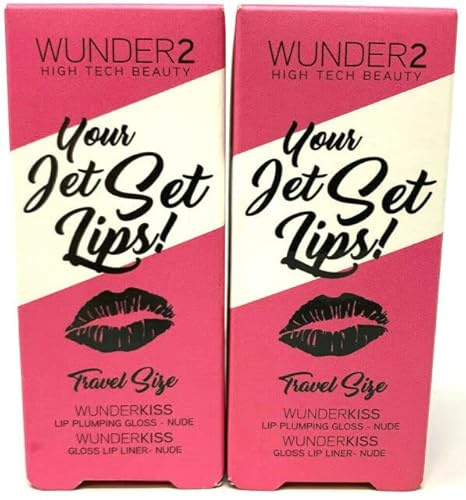 Wunder 2 Your Jet Set Lips! Duo Lipliner 0.50g & Lip Gloss 1.25g