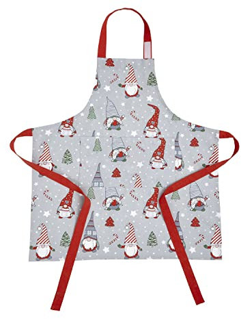 Catherine Lansfield Dining Santa's Christmas Wonderland 70x80 cm Adult Apron Navy