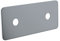 NOYON & THIEBAULT Cache chromé double pour platine Sécable entraxe 150 mm - finition impeccable pour robinetterie douche | baignoire | lavabo