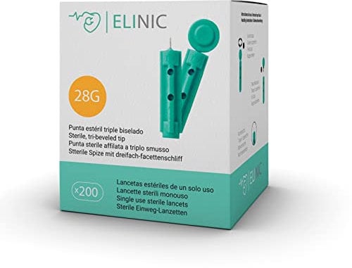 Elinic Lancette Pungidito Glicemia Sterili (200 pz.)