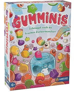 HCM Kinzel - Gumminis | Lockt und zähmt die frechen Zuckermonster im Land der Gumminis | HOL dir den Sieg in diesem unterhaltsamen Kinderspiel