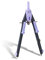 Aristo AR552744-23 BTS Schnellverstellzirkel (Kreise bis 340 mm Durchmesser, 2 Gelenke, Ersatzminen und Ersatznadel) neonlavender