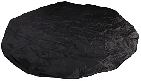 NOALED Winter Pool Abdeckung, Pool Abdeckung Staubdicht Schutz 10ft Schwarz für Motor