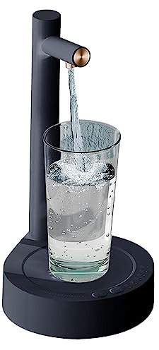 Elektrischer Desktop Wasserflaschenspender,7Stufen Quantitativer Automatischer Wasserspender Tragbare Trinkwasserpumpe,USB Wasserflaschen Pumpe,Montierter Wasserspender für Kitchen Office Camping