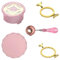 5 Piezas Kits De Calentador De Sello De Lacre,Calentador De Sello Olla De Cera Con Cuchara De Fusión Moldes De Sello De Cera De Metal Almohadilla De Sellado De Cera, Para Sobres,Boda,Regalos,Tarjetas