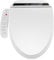 YOURLITE Smart Bidet Toilet Seat Electric Warm Water Bidet with Warm Air Drying, Heated Seat Bidet with Self-Cleaning Nozzle Temperature Adjustable Slow Soft Close, White