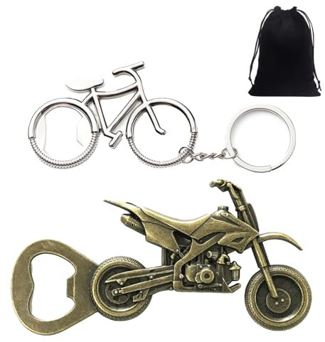 GWAWG Décapsuleur fantaisie en forme de moto, décapsuleur de bière vintage unique pour homme, fête, anniversaire, jour commémoratif, cadeau de Saint-Valentin pour papa, maman, homme, femme, petit ami,