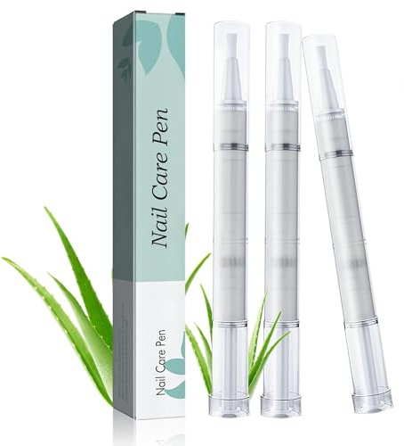 Nail Care Lot de 3 stylos réparateurs d'ongles pour la réparation des ongles, essence de structure des ongles, protection et renforcement des ongles, soin et réparation des ongles et des cuticules