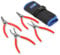 WISEPRO 4 Pcs Snap Ring Pliers Set, 7 Inches Internal/External Circlip Pliers Kit with Pouch, Heavy Duty Precision Straight/Bent Jaw Snap-ring Pliers for Ring Remover Retaining