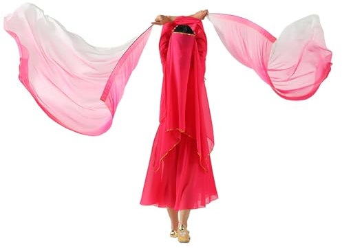 MUNAFIE Anbetungsfahnen 2 Stück Lobpreis Tanz Fahnen Rechteck Regenbogen flagge mit teleskopstab fahnenstange für Tanzaufführung Kirche 5#WEISS-ROSA-ROT