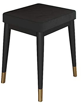GaRcan Osmanischer Fußhocker, gepolsterter Schminkstuhl, Wechselschuhbank, Fußstütze, Tritthocker, für das Wohnzimmer und Schlafzimmer zu Hause, B (B)