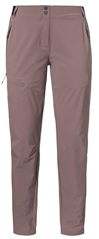 Schöffel Damen Pants Style Blaustein WMS, robuste und leichte Wanderhose aus recyceltem Material, leichte Hose mit 4-Wege-Stretch für maximale Bewegungsfreiheit, schnell trocknend