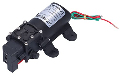 Pompa Acqua 12V Pompa a Membrana, Pompa Autoadescante ad Alta Pressione Pompa Acqua a Membrana per Lavaggio Auto Pulizia Barche e Irrigazione del Giardino Piscine Pressione