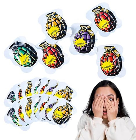 20 Stück Krachmacher Streichspielzeug Bomben Taschenspielzeug, Trickspielzeug-Streich Für Kinder, Simulationsspaß Sprengte Spielzeuge Krachmacherspielzeuge Goody Bag Filler Selbstaufblasende Gefälscht