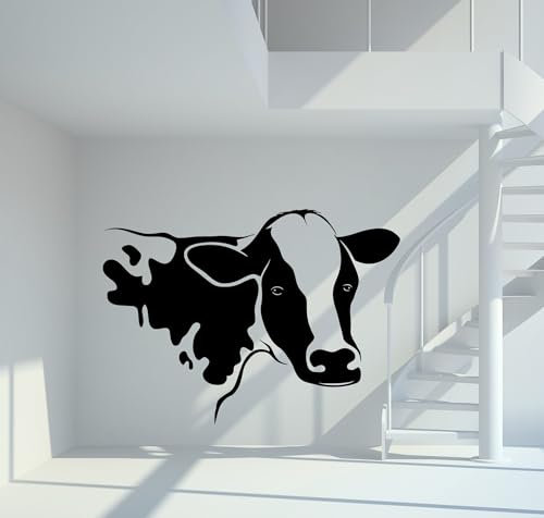 Wandtattoo Kuh Größe XL - ca. 150cm x 111cm