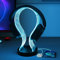 Ammonite Light Up Headphone Stand, 16 Color Lights Gaming Desk Accessory with 1 USB Charging Port and 1 Type-C Charging Ports, USB Power and PCB Pattern, Gifts for Gamers Boyfriend Boy Man